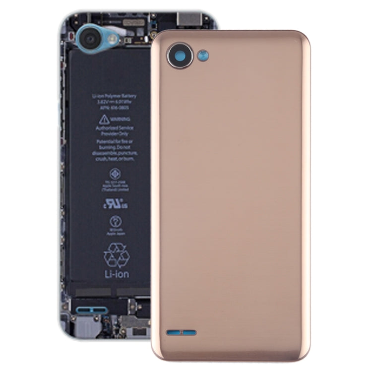 Battery Back Cover for LG Q6 / LG-M700 / M700 / M700A / US700 / M700H / M703 / M700Y(Gold) - For LG by PMc TechLife | Online Shopping South Africa | PMc TechLife | Buy Now Pay Later Mobicred