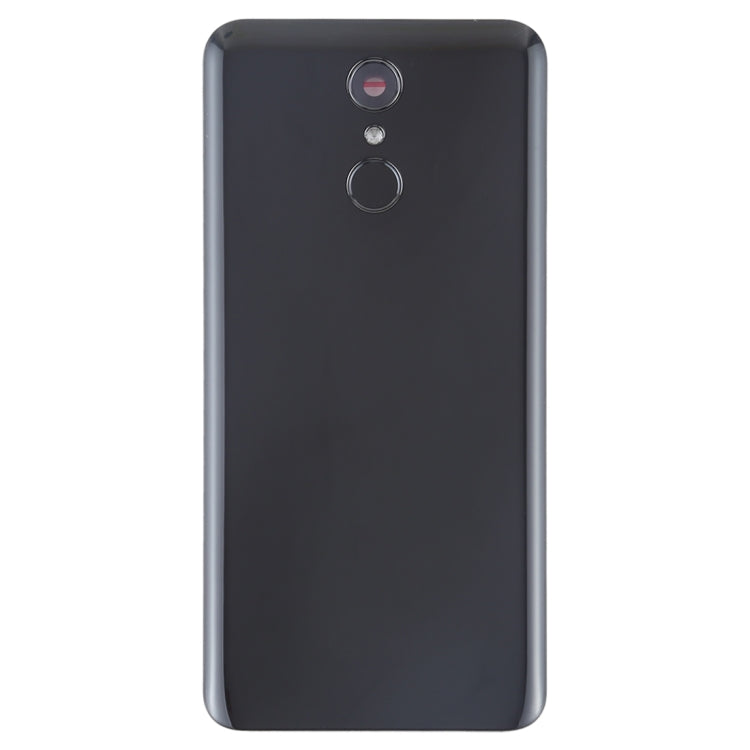 Battery Back Cover with Camera Lens & Fingerprint Sensor for LG Q7 / Q7+(Black) - For LG by PMC TechLife | Online Shopping South Africa | PMC TechLife | Buy Now Pay Later Mobicred