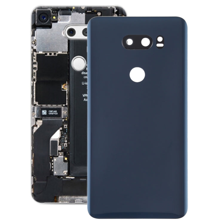Battery Back Cover with Camera Lens for LG V30 / VS996 / LS998U / H933 / LS998U / H930(Blue) - For LG by PMC TechLife | Online Shopping South Africa | PMC TechLife | Buy Now Pay Later Mobicred