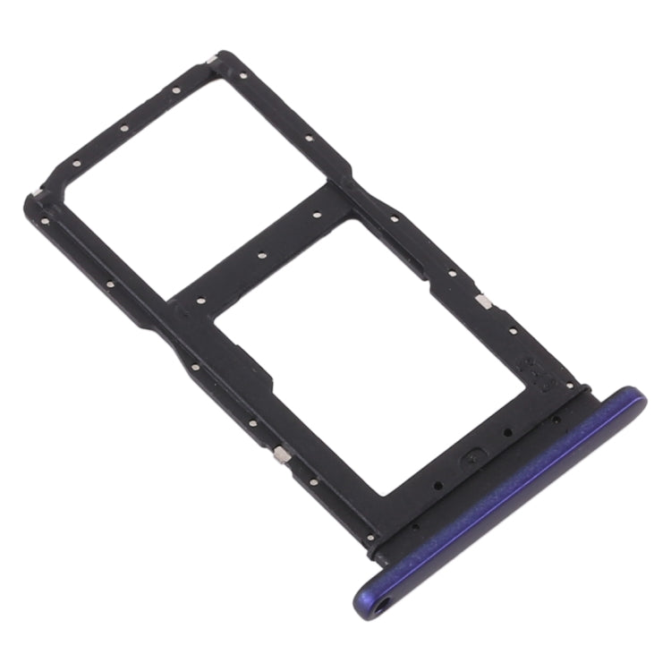 SIM Card Tray + SIM Card Tray / Micro SD Card Tray for Huawei Honor 9X Pro (Purple) - Card Socket by PMc TechLife | Online Shopping South Africa | PMc TechLife | Buy Now Pay Later Mobicred