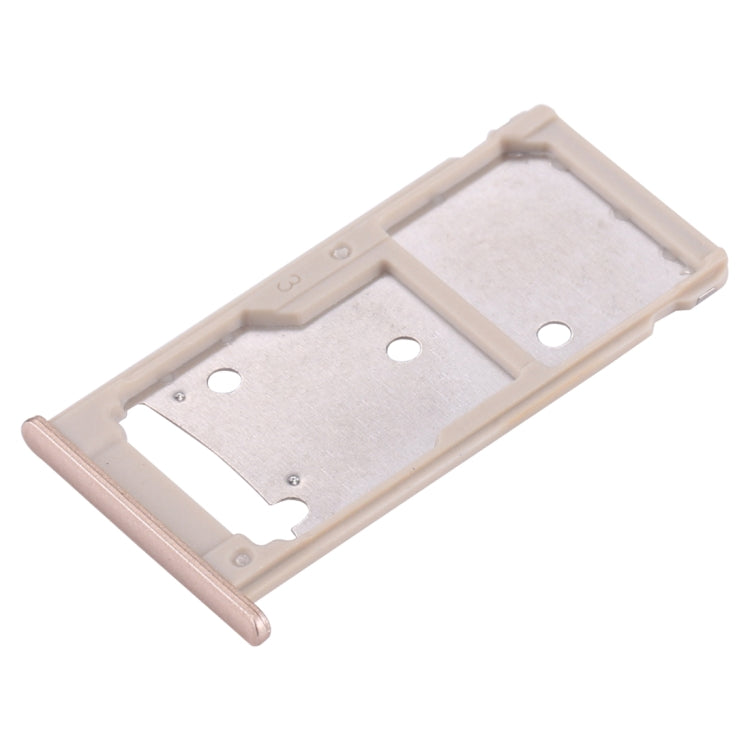 For Huawei Enjoy 7 Plus / Y7 Prime SIM Card Tray & SIM / Micro SD Card Tray(Gold) - Card Socket by PMc TechLife | Online Shopping South Africa | PMc TechLife | Buy Now Pay Later Mobicred
