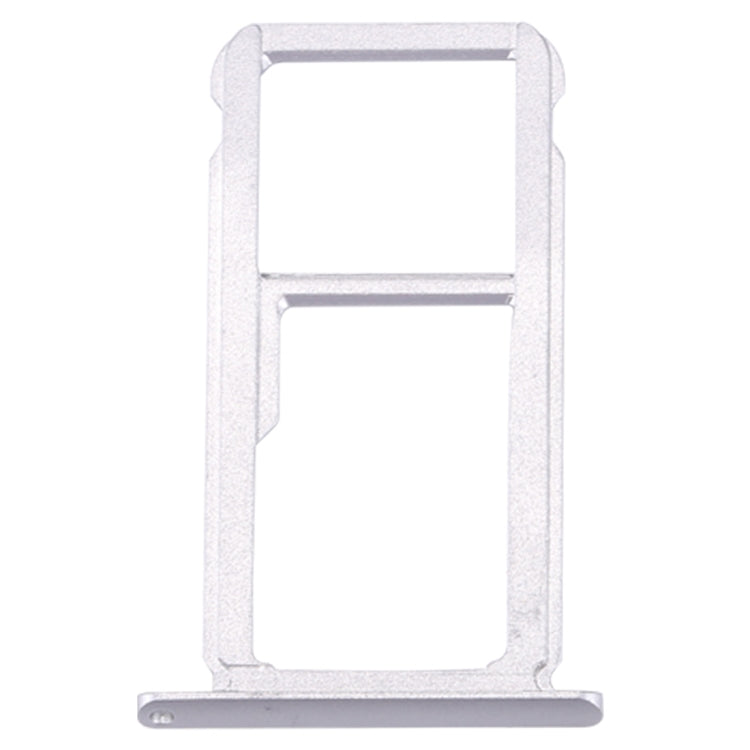For Huawei Honor 6X / GR5 2017 SIM Card Tray & SIM / Micro SD Card Tray(Silver) - Card Socket by PMc TechLife | Online Shopping South Africa | PMc TechLife | Buy Now Pay Later Mobicred