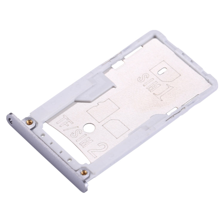 For Xiaomi Redmi 3 & 3s SIM & SIM / TF Card Tray(Grey) - Card Tray by PMc TechLife | Online Shopping South Africa | PMc TechLife | Buy Now Pay Later Mobicred