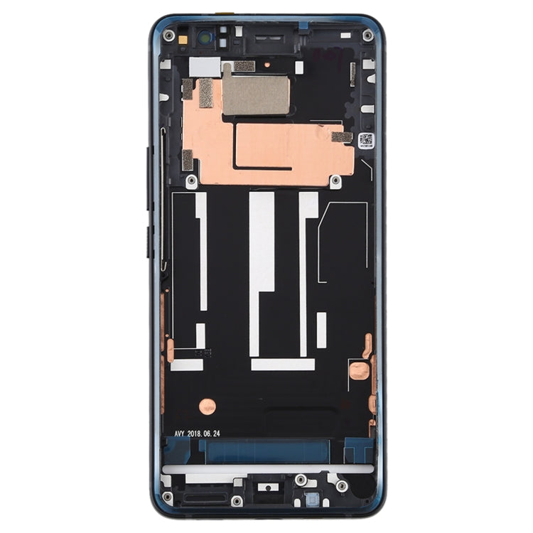 Middle Frame Bezel Plate for HTC U11+ (Black) - Full Housing Cover by PMC TechLife | Online Shopping South Africa | PMC TechLife | Buy Now Pay Later Mobicred