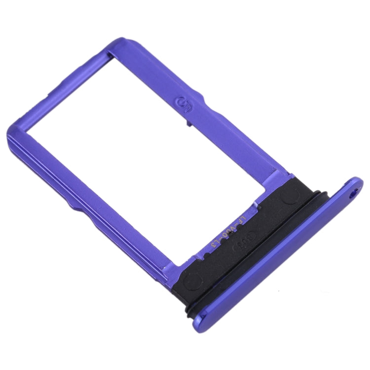 For vivo S5 SIM Card Tray + SIM Card Tray (Blue) - Card Socket by PMc TechLife | Online Shopping South Africa | PMc TechLife | Buy Now Pay Later Mobicred