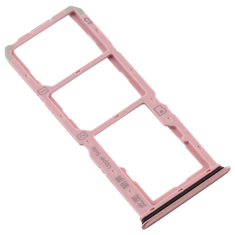 For Vivo S1 SIM Card Tray + SIM Card Tray + Micro SD Card Tray (Gold) - Card Socket by PMc TechLife | Online Shopping South Africa | PMc TechLife | Buy Now Pay Later Mobicred