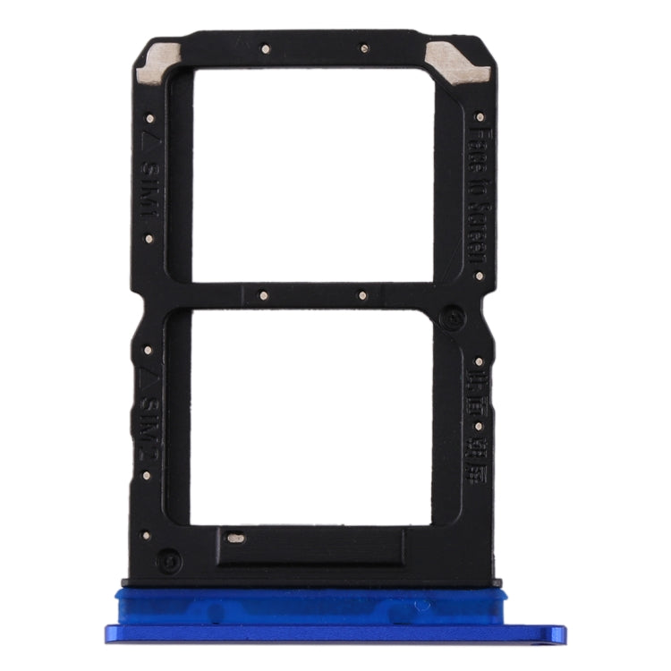 For Realme X2 Pro SIM Card Tray + SIM Card Tray (Blue) - Card Tray by PMC TechLife | Online Shopping South Africa | PMC TechLife | Buy Now Pay Later Mobicred