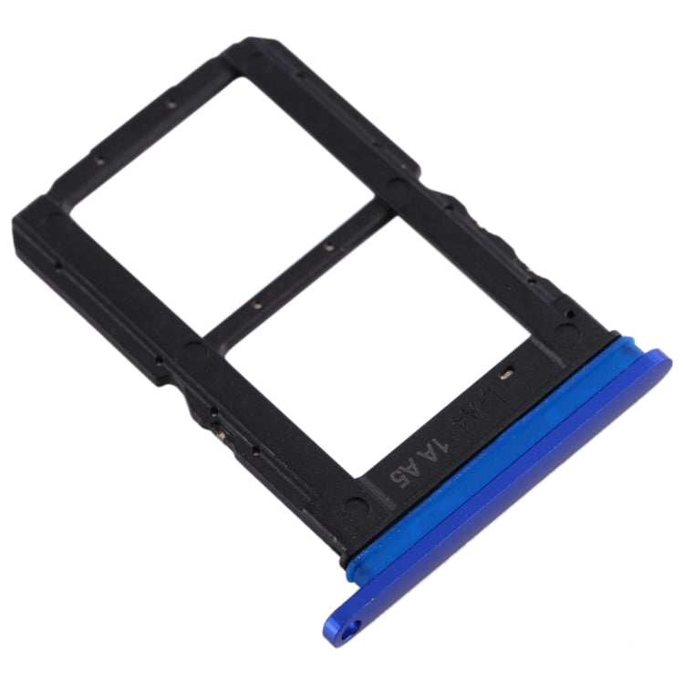 For Realme X2 Pro SIM Card Tray + SIM Card Tray (Blue) - Card Tray by PMC TechLife | Online Shopping South Africa | PMC TechLife | Buy Now Pay Later Mobicred
