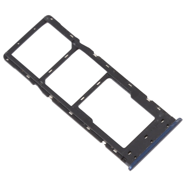 For Infinix X627 Smart 3 Plus SIM Card Tray + SIM Card Tray + Micro SD Card Tray (Blue) - Card Tray by PMc TechLife | Online Shopping South Africa | PMc TechLife | Buy Now Pay Later Mobicred