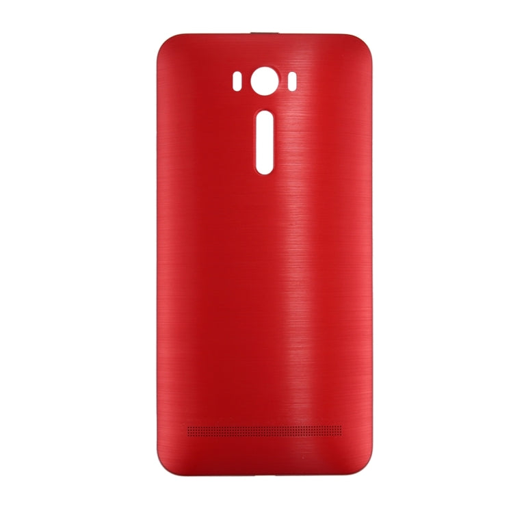 Original Brushed Texture Back Battery Cover for Asus Zenfone 2 Laser / ZE601KL (Red) - Back Cover by PMC TechLife | Online Shopping South Africa | PMC TechLife | Buy Now Pay Later Mobicred