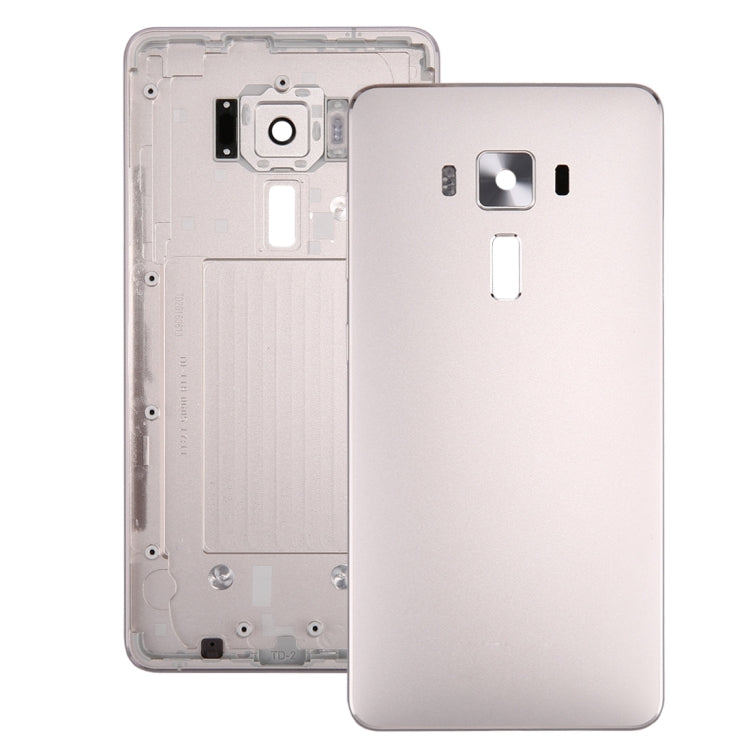 Original Aluminium Alloy Back Battery Cover for Asus Zenfone 3 Deluxe / ZS570KL (Glacier Silver) - Back Cover by PMC TechLife | Online Shopping South Africa | PMC TechLife | Buy Now Pay Later Mobicred