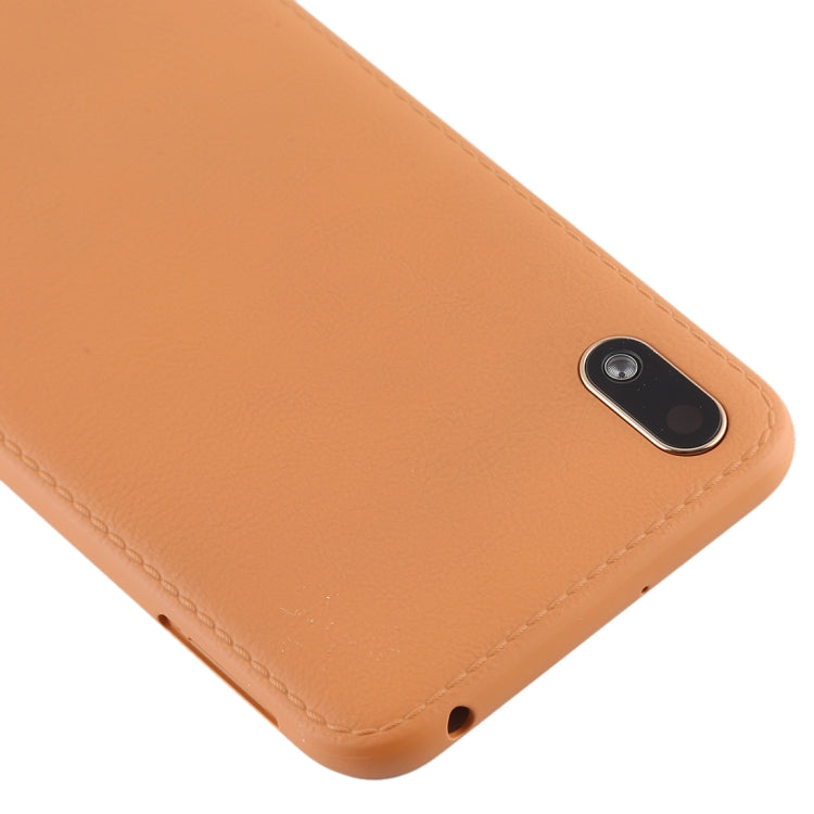 Battery Back Cover with Camera Lens & Side Keys for Huawei Y5 (2019)(Coffee) - Back Cover by PMC TechLife | Online Shopping South Africa | PMC TechLife | Buy Now Pay Later Mobicred
