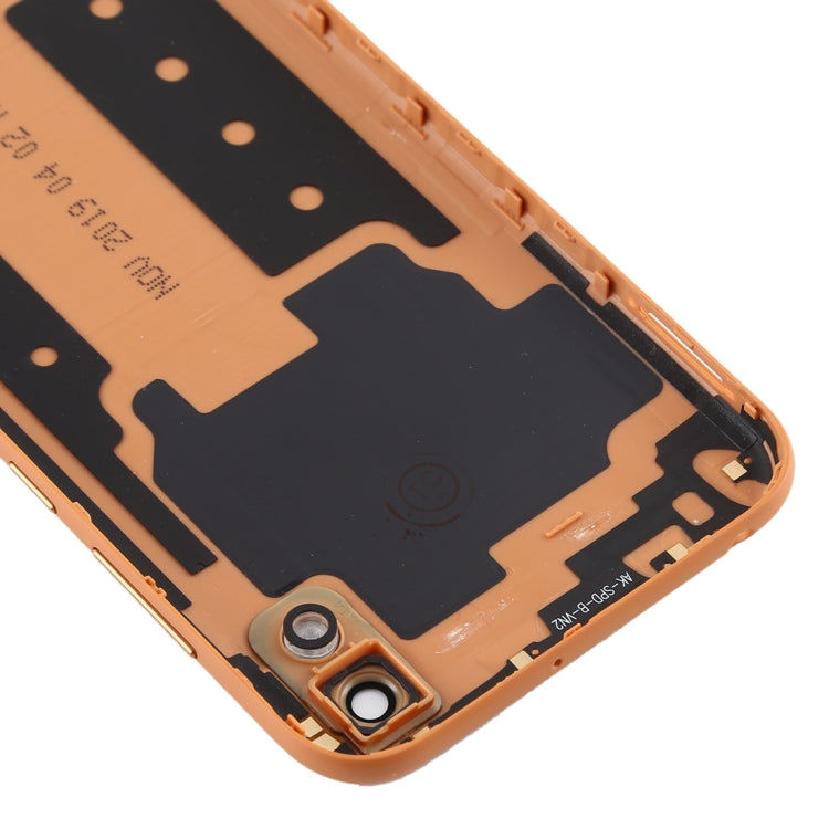 Battery Back Cover with Camera Lens & Side Keys for Huawei Y5 (2019)(Coffee) - Back Cover by PMC TechLife | Online Shopping South Africa | PMC TechLife | Buy Now Pay Later Mobicred