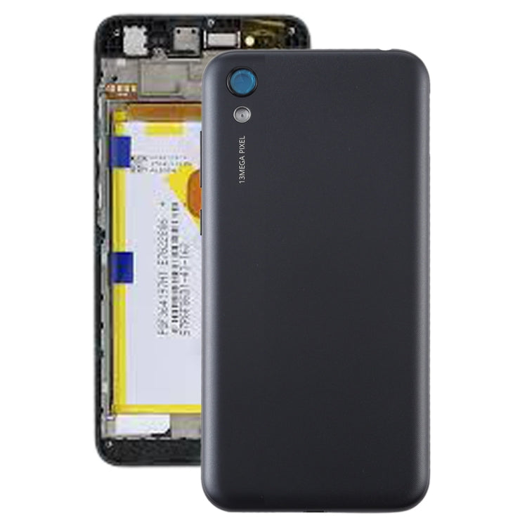 Battery Back Cover for Huawei Honor 8S(Black) - Back Cover by PMC TechLife | Online Shopping South Africa | PMC TechLife | Buy Now Pay Later Mobicred
