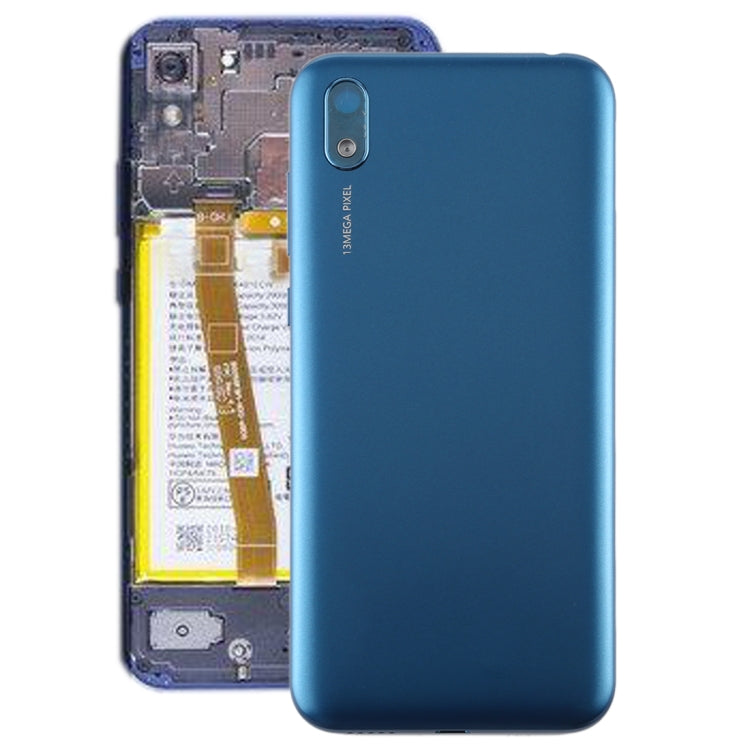 Battery Back Cover for Huawei Y5 (2019)(Blue) - Back Cover by PMC TechLife | Online Shopping South Africa | PMC TechLife | Buy Now Pay Later Mobicred