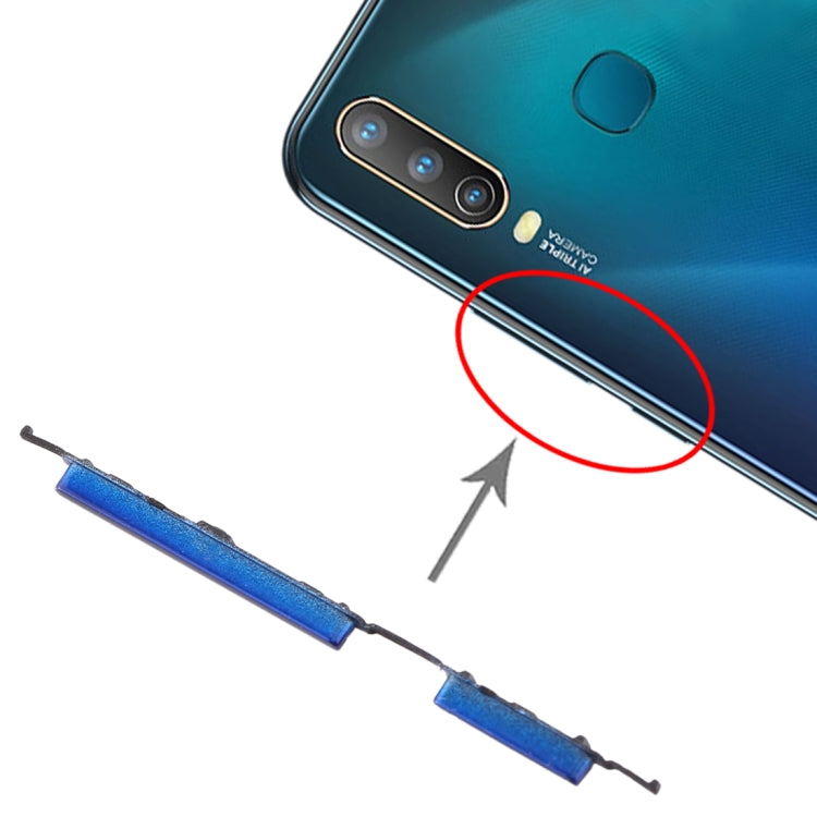 For vivo Y3 Side Keys (Blue) - Home key & Side Key by PMc TechLife | Online Shopping South Africa | PMc TechLife | Buy Now Pay Later Mobicred