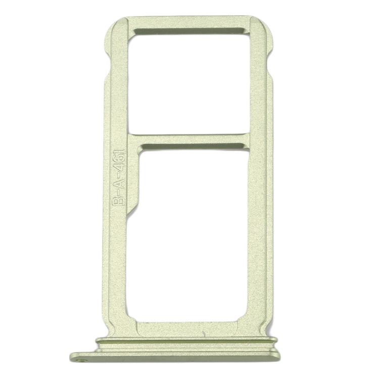 For Huawei P10 Plus SIM Card Tray & SIM / Micro SD Card Tray(Green) - Card Socket by PMc TechLife | Online Shopping South Africa | PMc TechLife | Buy Now Pay Later Mobicred