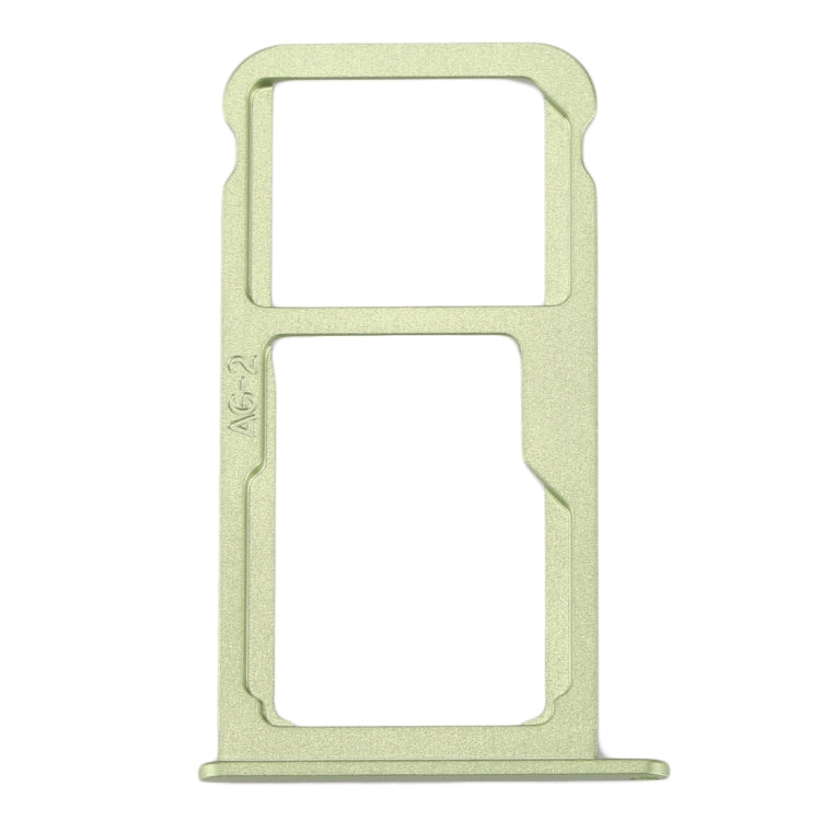 For Huawei P10 SIM Card Tray & SIM / Micro SD Card Tray(Green) - Card Socket by PMc TechLife | Online Shopping South Africa | PMc TechLife | Buy Now Pay Later Mobicred