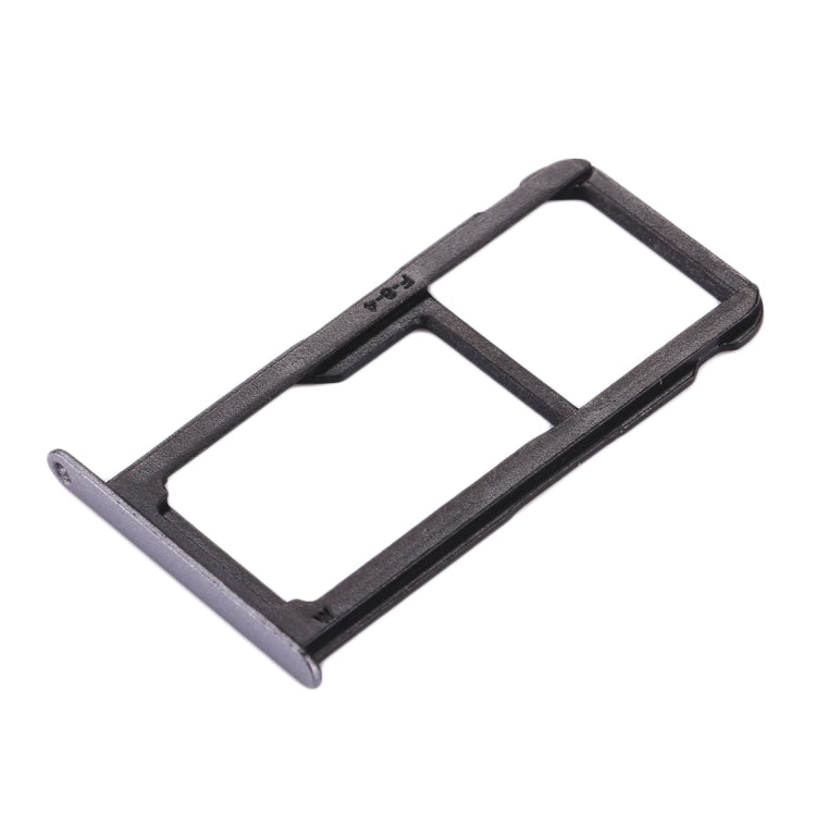 For Huawei P10 Lite SIM Card Tray & SIM / Micro SD Card Tray(Black) - Card Socket by PMc TechLife | Online Shopping South Africa | PMc TechLife | Buy Now Pay Later Mobicred