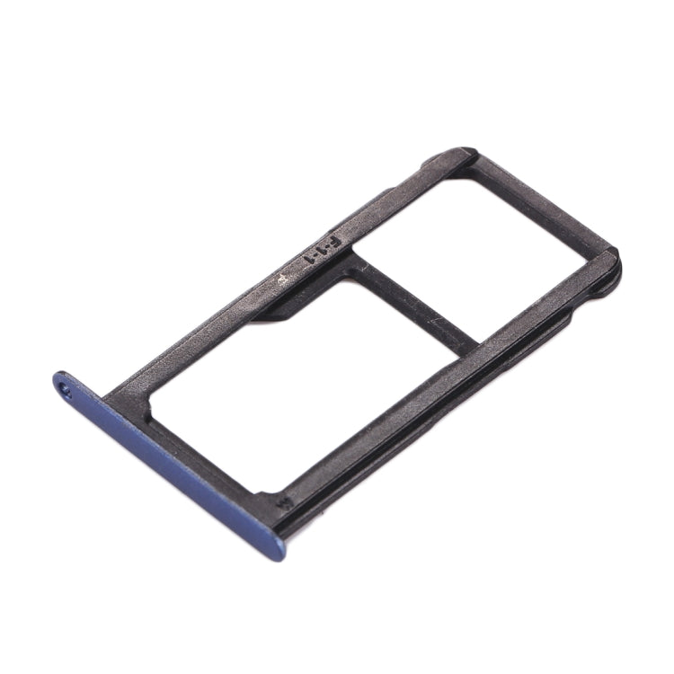 For Huawei P10 Lite SIM Card Tray & SIM / Micro SD Card Tray(Blue) - Card Socket by PMc TechLife | Online Shopping South Africa | PMc TechLife | Buy Now Pay Later Mobicred