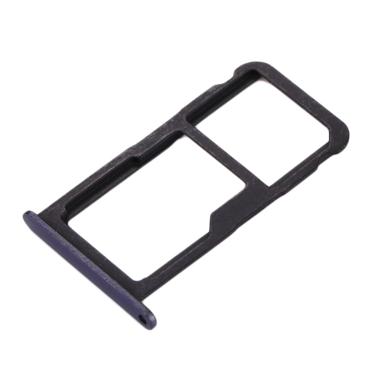 For Huawei Honor 8 Lite / P8 Lite 2017 SIM Card Tray & SIM / Micro SD Card Tray(Blue) - Card Socket by PMc TechLife | Online Shopping South Africa | PMc TechLife | Buy Now Pay Later Mobicred