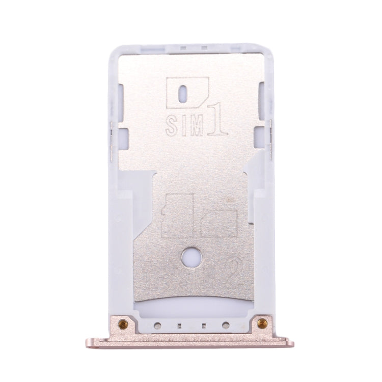 For Xiaomi Redmi Pro SIM & SIM / TF Card Tray(Gold) - Card Tray by PMc TechLife | Online Shopping South Africa | PMc TechLife | Buy Now Pay Later Mobicred