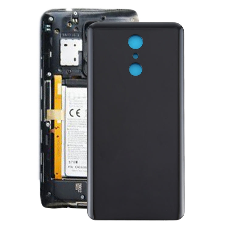Battery Back Cover for LG Q8(Black) - For LG by PMc TechLife | Online Shopping South Africa | PMc TechLife | Buy Now Pay Later Mobicred
