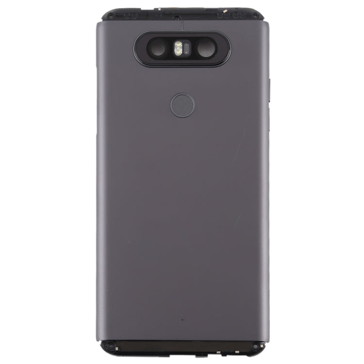 Battery Back Cover with Camera Lens & Fingerprint Sensor for LG V20 Mini(Grey) - For LG by PMC TechLife | Online Shopping South Africa | PMC TechLife | Buy Now Pay Later Mobicred