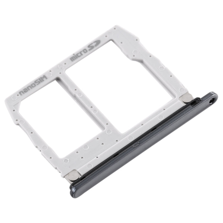 SIM Card Tray + Micro SD Card Tray for LG K40 / K12 Plus / X4 (2019) / X420EM / X420BMW / X420HM / X420 / X420N (Silver) - For LG by PMc TechLife | Online Shopping South Africa | PMc TechLife | Buy Now Pay Later Mobicred