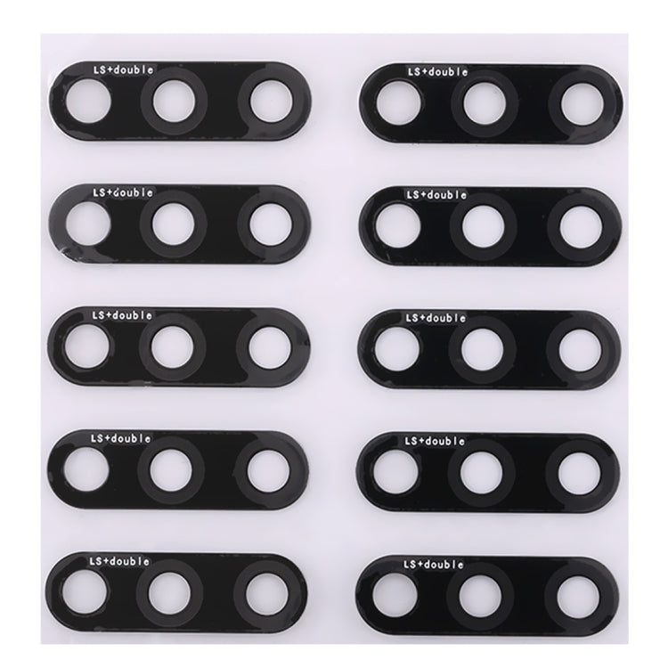 For Huawei Honor Play 7C / Enjoy 8 10pcs Back Camera Lens with Sticker - Camera by PMc TechLife | Online Shopping South Africa | PMc TechLife | Buy Now Pay Later Mobicred