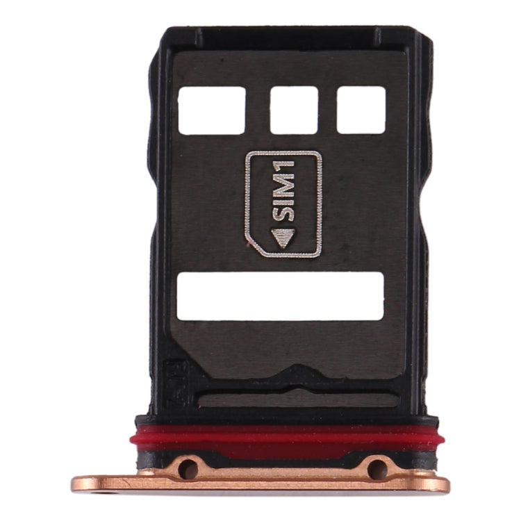 Original SIM Card Tray + NM Card Tray for Huawei Mate 30 Pro (Gold) - Card Socket by PMC TechLife | Online Shopping South Africa | PMC TechLife | Buy Now Pay Later Mobicred
