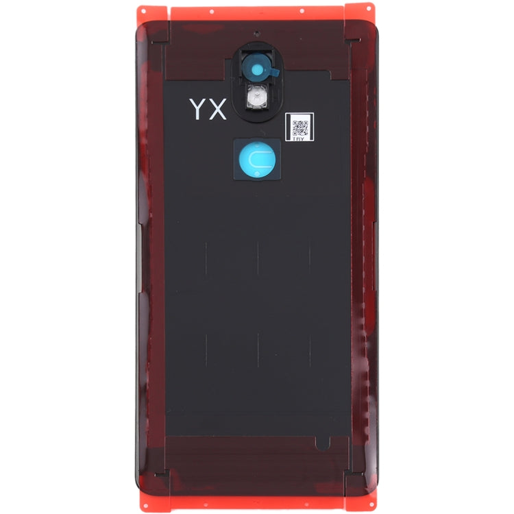 Battery Back Cover with Camera Lens for Nokia 7 TA-1041(Black) - Back Cover by PMC TechLife | Online Shopping South Africa | PMC TechLife | Buy Now Pay Later Mobicred