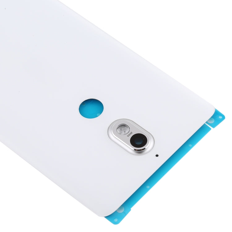 Battery Back Cover with Camera Lens for Nokia 7 TA-1041(White) - Back Cover by PMC TechLife | Online Shopping South Africa | PMC TechLife | Buy Now Pay Later Mobicred