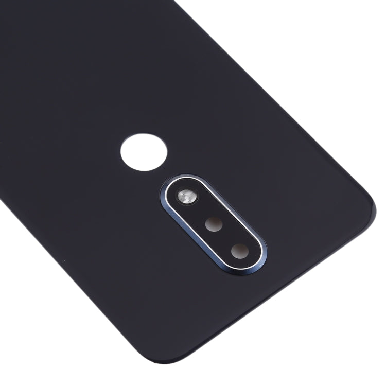 Battery Back Cover with Camera Lens for Nokia X6 (2018) / 6.1 Plus TA-1099 TA-1103(Blue) - Back Cover by PMC TechLife | Online Shopping South Africa | PMC TechLife | Buy Now Pay Later Mobicred