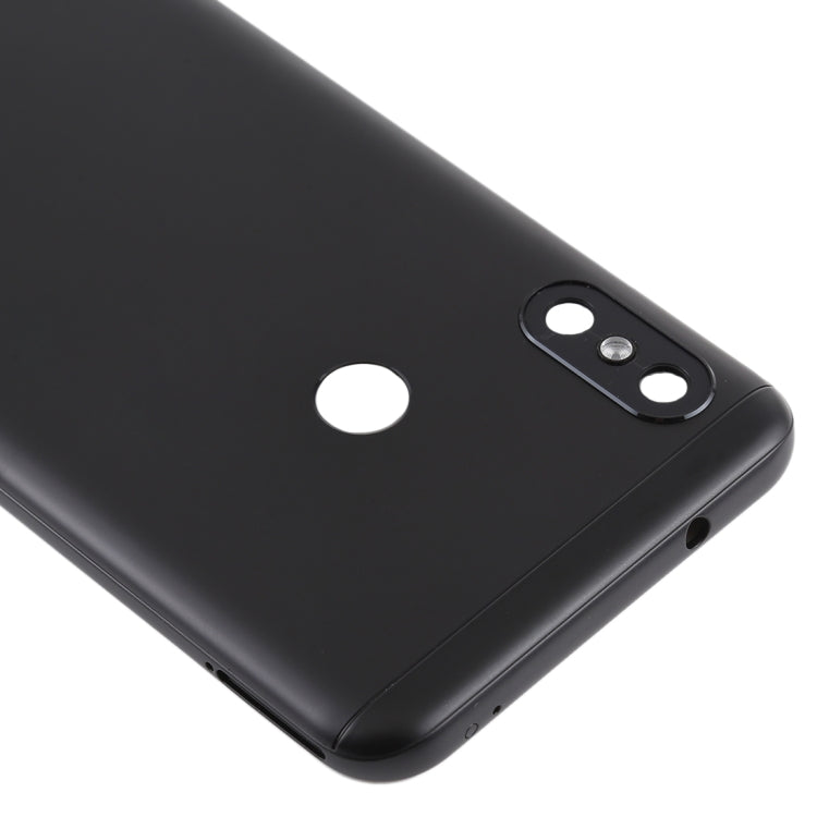 Back Cover for Xiaomi Redmi 6 Pro(Black) - Back Cover by PMC TechLife | Online Shopping South Africa | PMC TechLife | Buy Now Pay Later Mobicred
