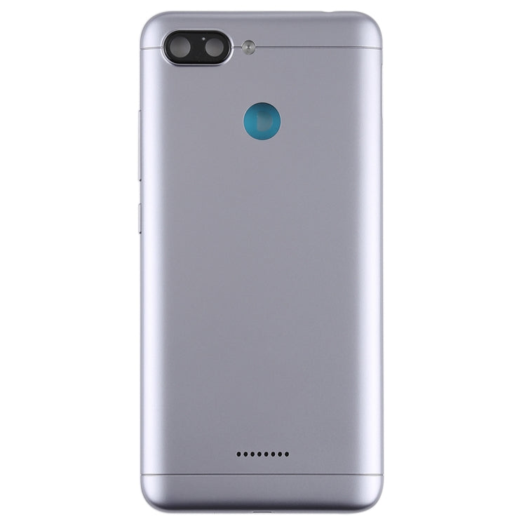 Back Cover with Side Keys for Xiaomi Redmi 6(Grey) - Back Cover by PMc TechLife | Online Shopping South Africa | PMc TechLife | Buy Now Pay Later Mobicred