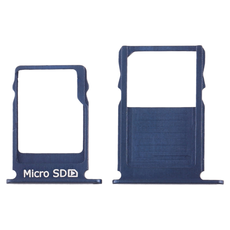 SIM Card Tray + Micro SD Card Tray for Nokia  3 TA-1020 TA-1028 TA-1032 TA-1038(Blue) - Card Tray by PMc TechLife | Online Shopping South Africa | PMc TechLife | Buy Now Pay Later Mobicred