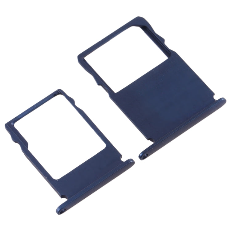 SIM Card Tray + Micro SD Card Tray for Nokia  3 TA-1020 TA-1028 TA-1032 TA-1038(Blue) - Card Tray by PMc TechLife | Online Shopping South Africa | PMc TechLife | Buy Now Pay Later Mobicred