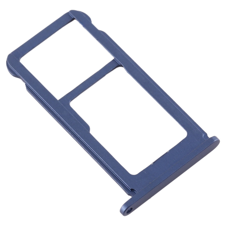 SIM Card Tray + SIM Card Tray / Micro SD Card Tray for Nokia 7.1 / TA-1100 TA-1096 TA-1095 TA-1085 TA-1097 (Blue) - Card Tray by PMc TechLife | Online Shopping South Africa | PMc TechLife | Buy Now Pay Later Mobicred