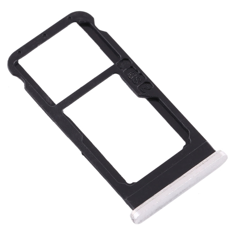 SIM Card Tray + SIM Card Tray / Micro SD Card Tray for Nokia 6.1 / 6 (2018) / TA-1043 TA-1045 TA-1050 TA-1054 TA-1068 (White) - Card Tray by PMc TechLife | Online Shopping South Africa | PMc TechLife | Buy Now Pay Later Mobicred