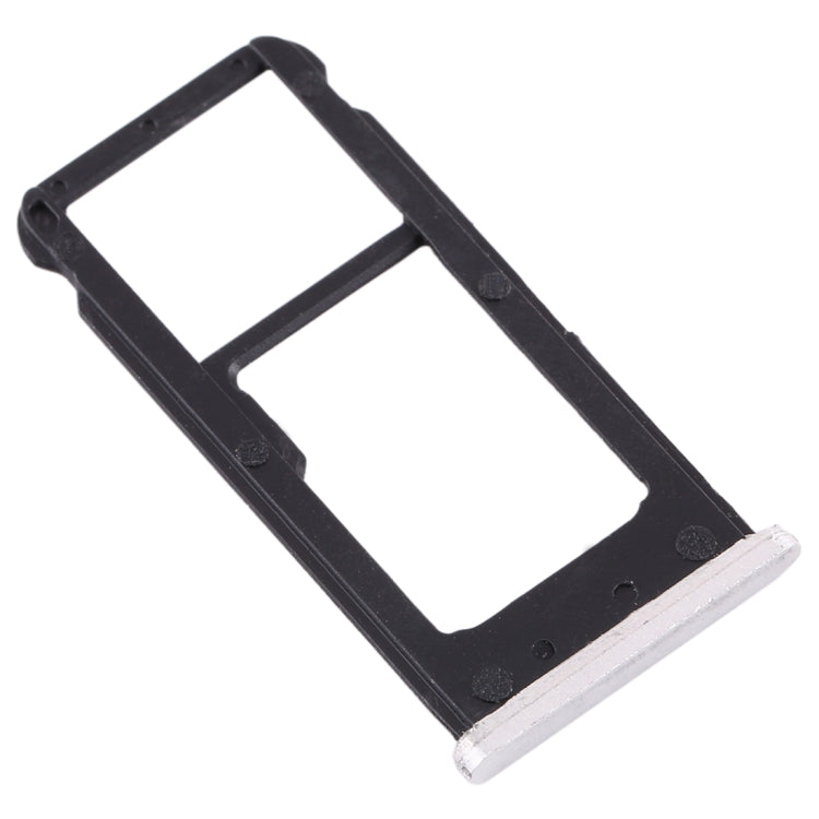 SIM Card Tray + SIM Card Tray / Micro SD Card Tray for Nokia 6.1 / 6 (2018) / TA-1043 TA-1045 TA-1050 TA-1054 TA-1068 (White) - Card Tray by PMc TechLife | Online Shopping South Africa | PMc TechLife | Buy Now Pay Later Mobicred