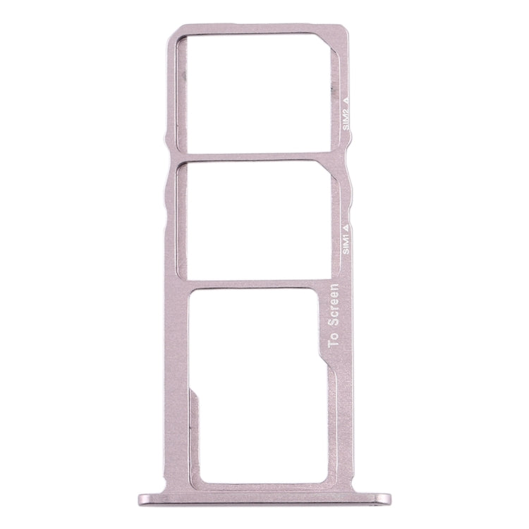 SIM Card Tray + SIM Card Tray + Micro SD Card Tray for Nokia 3.2 TA-1156 TA-1159 TA-1164 (Silver) - Card Tray by PMc TechLife | Online Shopping South Africa | PMc TechLife | Buy Now Pay Later Mobicred