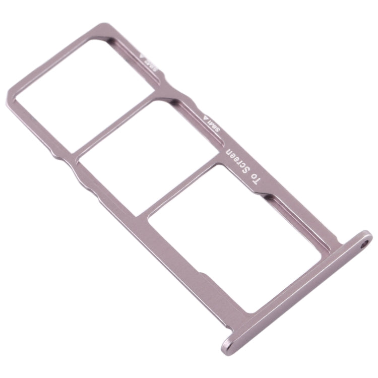 SIM Card Tray + SIM Card Tray + Micro SD Card Tray for Nokia 3.2 TA-1156 TA-1159 TA-1164 (Silver) - Card Tray by PMc TechLife | Online Shopping South Africa | PMc TechLife | Buy Now Pay Later Mobicred
