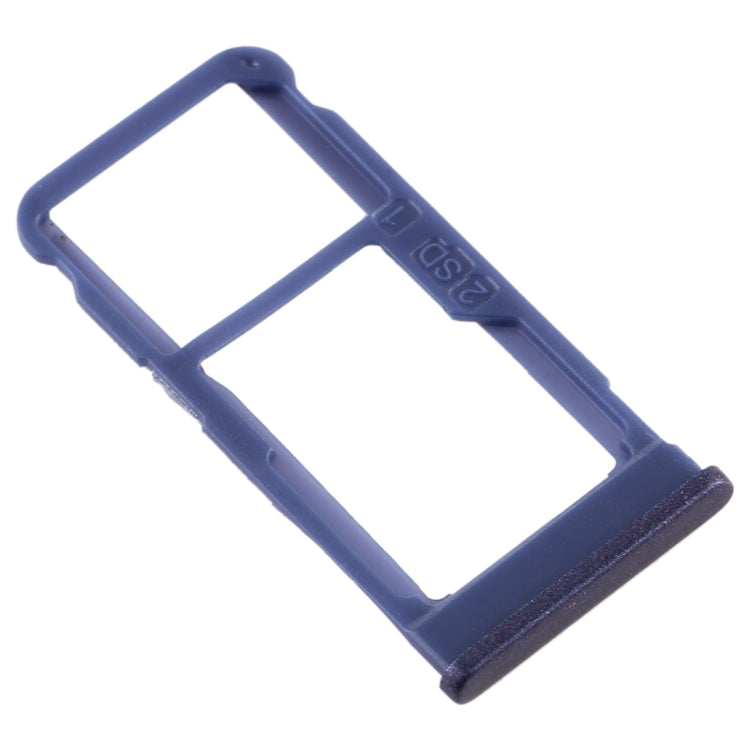 SIM Card Tray + SIM Card Tray / Micro SD Card Tray for Nokia 5.1 Plus / X5 TA-1102 TA-1105 TA-1108 TA-1109 TA-1112 TA-1120 TA-1199(Blue) - Card Tray by PMc TechLife | Online Shopping South Africa | PMc TechLife | Buy Now Pay Later Mobicred