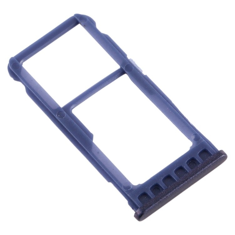 SIM Card Tray + SIM Card Tray / Micro SD Card Tray for Nokia 5.1 Plus / X5 TA-1102 TA-1105 TA-1108 TA-1109 TA-1112 TA-1120 TA-1199(Blue) - Card Tray by PMc TechLife | Online Shopping South Africa | PMc TechLife | Buy Now Pay Later Mobicred