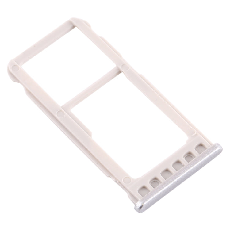 SIM Card Tray + SIM Card Tray / Micro SD Card Tray for Nokia 5.1 Plus / X5 TA-1102 TA-1105 TA-1108 TA-1109 TA-1112 TA-1120 TA-1199(Silver) - free shipping - PMc TechLife - Order now!