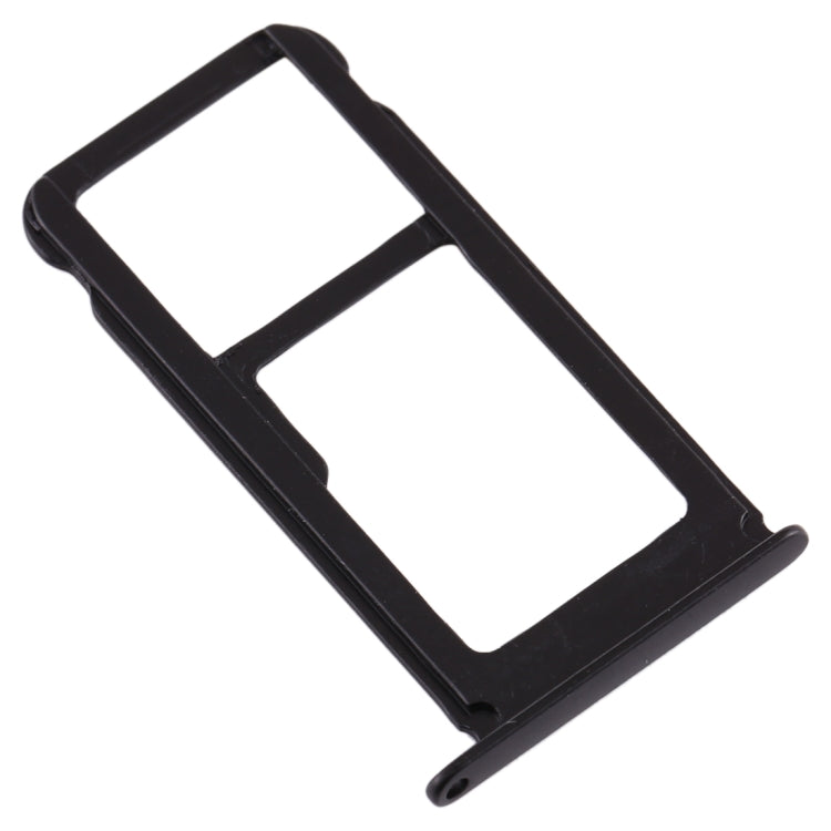 SIM Card Tray + SIM Card Tray / Micro SD Card Tray for Nokia X6 (2018) / TA-1099 / 6.1 Plus (Black) - Card Tray by PMc TechLife | Online Shopping South Africa | PMc TechLife | Buy Now Pay Later Mobicred