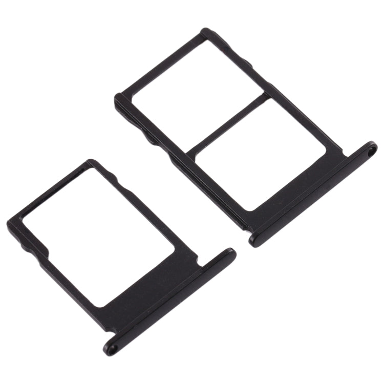 SIM Card Tray + SIM Card Tray + Micro SD Card Tray for Nokia 5 / N5 TA-1024 TA-1027 TA-1044 TA-1053 (Black) - free shipping - PMc TechLife - Order now!