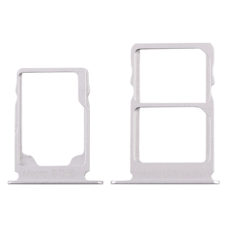 SIM Card Tray + SIM Card Tray + Micro SD Card Tray for Nokia 3.1 TA-1049 TA-1057 TA-1063 TA-1070 (White) - Card Tray by PMc TechLife | Online Shopping South Africa | PMc TechLife | Buy Now Pay Later Mobicred