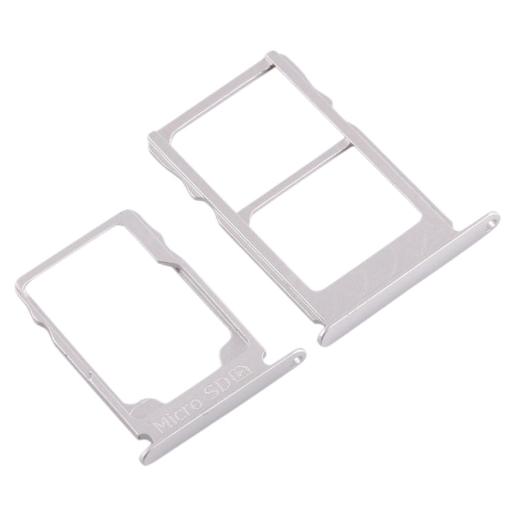 SIM Card Tray + SIM Card Tray + Micro SD Card Tray for Nokia 3.1 TA-1049 TA-1057 TA-1063 TA-1070 (White) - Card Tray by PMc TechLife | Online Shopping South Africa | PMc TechLife | Buy Now Pay Later Mobicred